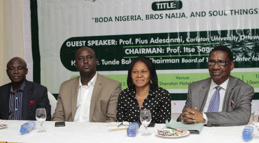 Public Lecture on “Nigeria at 53: Retrieving the Soul of a Country” Organised by CFC