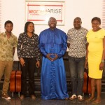 Rev. James Akinadewo on a work visit to Women Arise